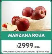 Jumbo Manzana roja oferta