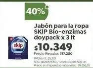 Jumbo Skip - jabón para la ropa bio-enzimas doypack oferta