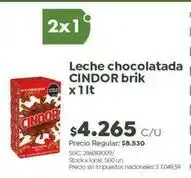 Jumbo Cindor - leche chocolatada brik oferta