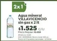 Jumbo Villavicencio - agua mineral sin gas x 2 lt oferta