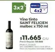 Jumbo Saint felicien - vino tinto malbec oferta