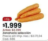 Coto Zanahoria seleccion cod. 686 oferta