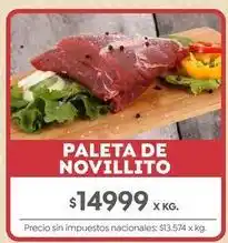 Jumbo Paleta de novillito oferta