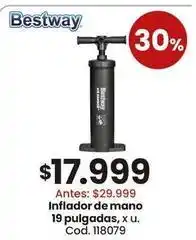 Coto Bestway - inflador de mano 19 pulgadas, x u. cod. 118079 oferta