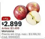 Coto Manzana oferta