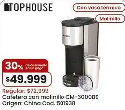 Coto Origen - cafetera con molinillo cm-3000be oferta