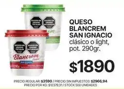 Supermercados Vea San ignacio - queso blancrem oferta