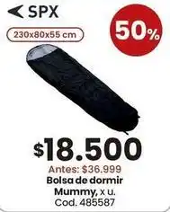 Bolsa de dormir mummy