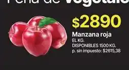 Supermercados Vea Manzana roja oferta