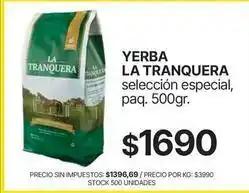 Supermercados Vea La tranquera - yerba selección especial oferta