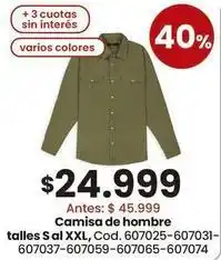 Coto Camisa de hombre oferta
