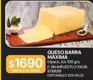 Supermercados Vea Queso barra oferta