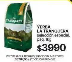 Supermercados Vea La tranquera - yerba oferta