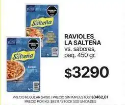 Supermercados Vea La salteña - ravioles oferta
