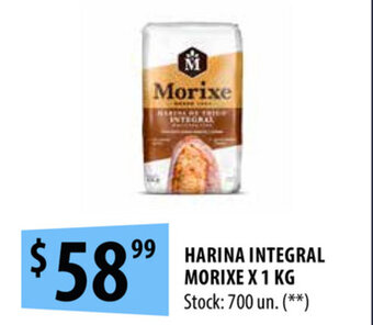 Punto Mayorista Morixe Harina Integral x 1kg oferta