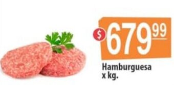 Autoservicio Capo Hamburguesa x kg oferta