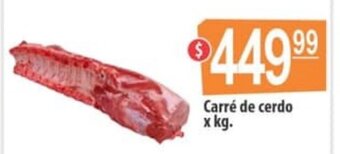 Autoservicio Capo Carré de cerdo x kg oferta
