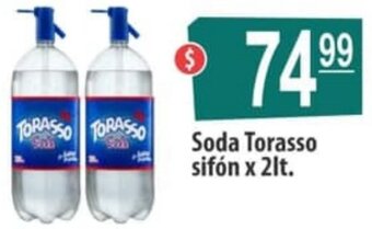 Autoservicio Capo Soda Torasso sifón x 2lt. oferta