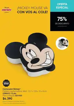 Avon Disney - contenedor mickey oferta