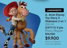 Avon Avon - disney toy story 5 shampoo 2 en 1 200 ml. (247111) oferta