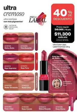 Avon Avon - ultra cremoso lápiz labial oferta