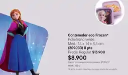 Avon Frozen - contenedor eco (209033) oferta