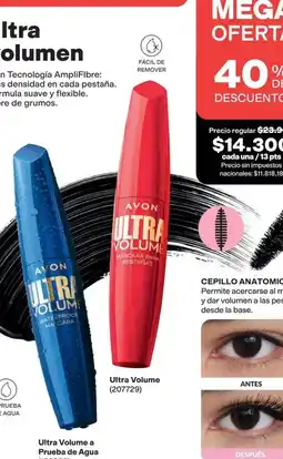 Avon Avon - ultra volumen mascara oferta