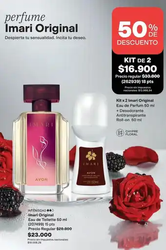 Avon - imari original eau de toilette