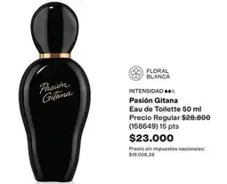 Avon Blanca - pasion gitana eau de toilette 50 ml (158649) oferta