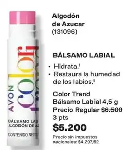 Avon Avon - bálsamo labial algodón de azucar (131096) oferta