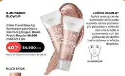 Avon Origen - iluminador glow up color trend glow up iluminador para ojos y rostro 5 g (158682) oferta