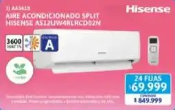 Cetrogar Hisense aire acondicionado split hisense as12uw4rlrcd02n oferta
