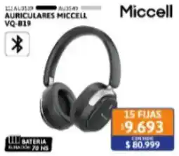 Cetrogar Miccell auriculares miccell vq-b19 oferta