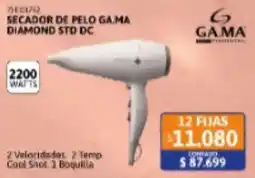 Cetrogar Gama secador de pelo diamond std dc oferta