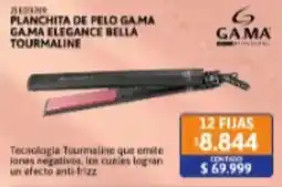 Cetrogar Gama planchita de pelo gama elegance bella tourmaline oferta
