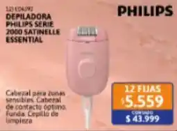Cetrogar Philips depiladora serie 2000 satinelle essential oferta