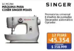 Cetrogar Singer maquina para coser singer m160s oferta