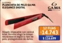 Cetrogar Gama planchita de pelo gama elegance digital oferta
