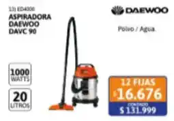 Cetrogar Daewoo aspiradora dave 90 oferta