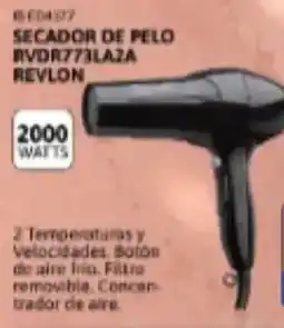 Cetrogar Revlon secador de pelo oferta