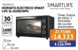 Cetrogar Smartlife hornito eléctrico smart life oferta