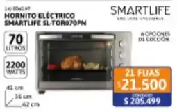 Cetrogar Smartlife hornito eléctrico oferta