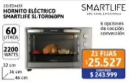Cetrogar Smartlife hornito eléctrico oferta