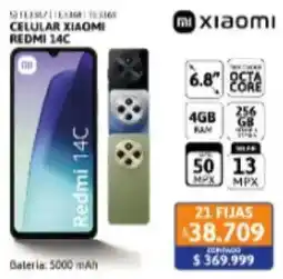Cetrogar Xiaomi celular redmi 14c oferta