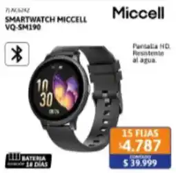 Cetrogar Miccell smartwatch miccell vq-sm190 oferta