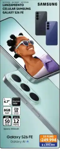 Cetrogar Samsung galaxy s26 fe oferta