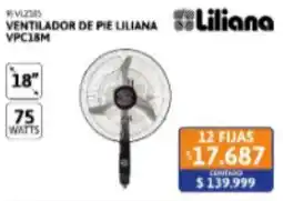 Cetrogar Liliana ventilador de pie oferta