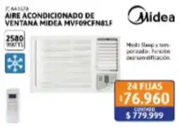 Cetrogar Midea aire acondicionado de ventana mve09cfnb1f oferta
