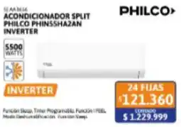 Cetrogar Philco acondicionador split philco phinssha2an inverter oferta