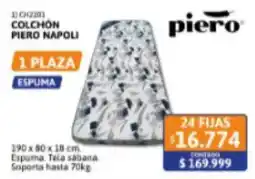 Cetrogar Piero colchón napoli oferta